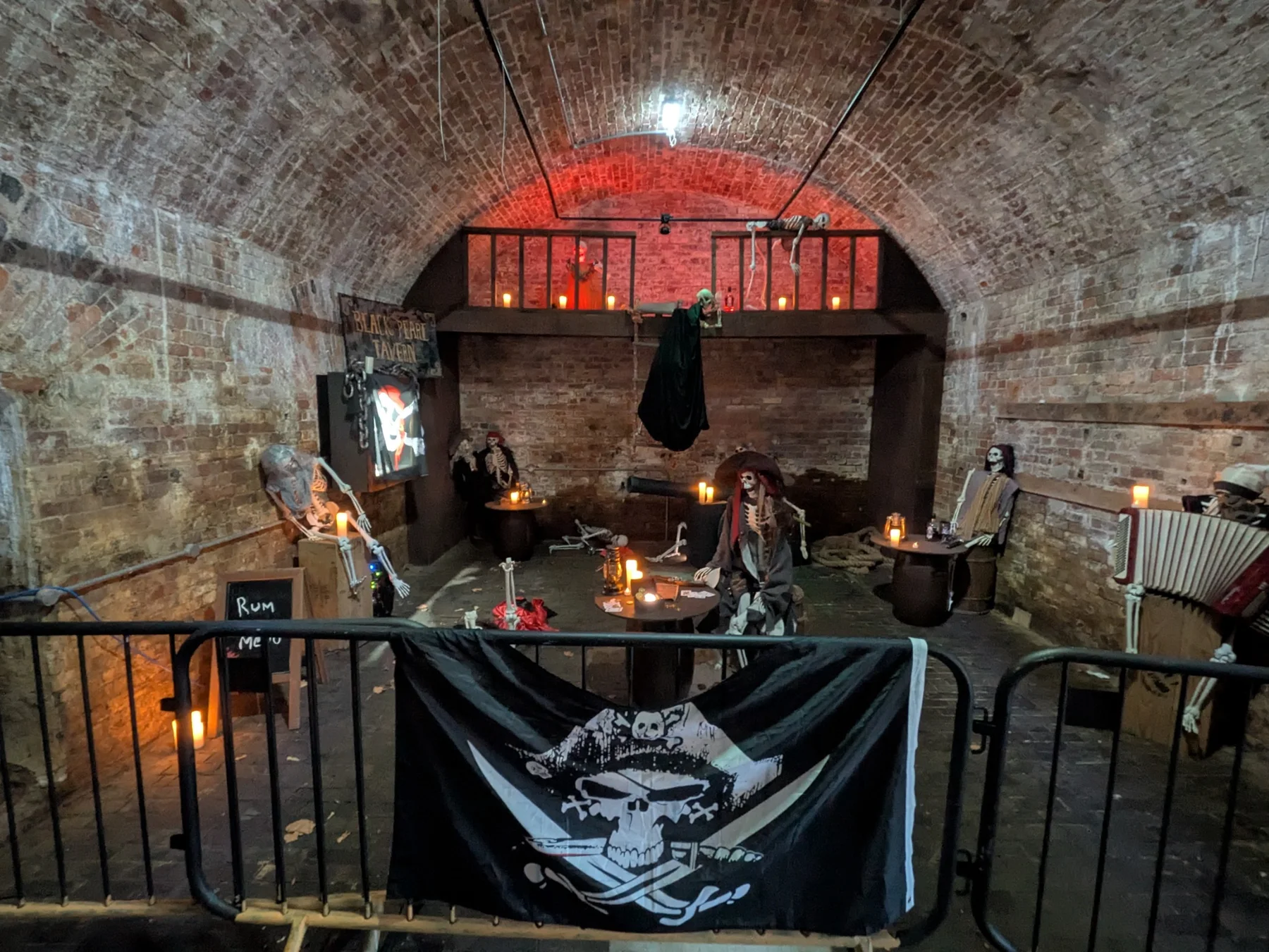 Pirate exhibition on Spike Island